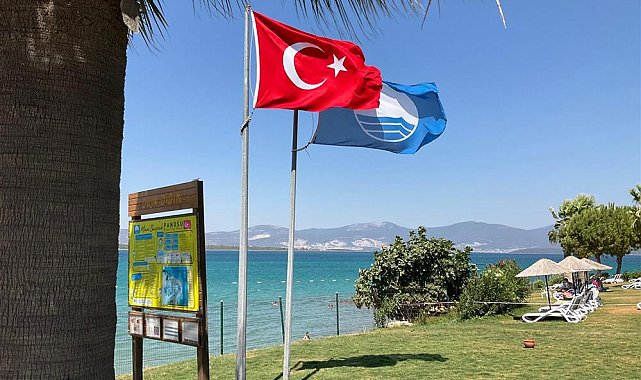 Türkiye'nin mavi bayraklı plaj sayısı 580'e yükseldi