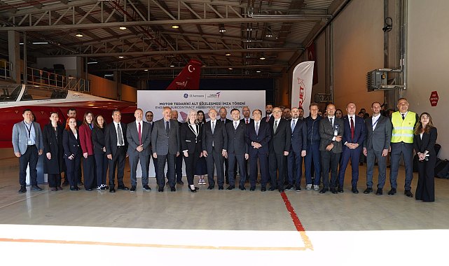 TUSAŞ ve GE Aerospace'den motor tedariki sözleşmesi