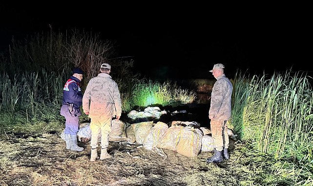 Van'da kacak inci kefali avlayan 7 kişi suçüstü yakalandı