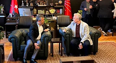 Yavaş’tan Özgür Özel’e destek ziyaret