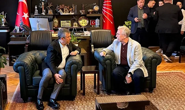 Yavaş’tan Özgür Özel’e destek ziyaret
