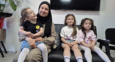 13 yıl önce ameliyat olup görmeye başlayan Eda Nur, 3 çocuğunun da sağlığına kavuşmasını istiyor