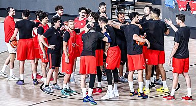 A Milli Erkek Basketbol Takımı, Bosna Hersek ve İsviçre maçı hazırlıklarına başladı