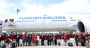A Milli Futbol Takımı'nın Dünya Kupası yolculuğu başladı