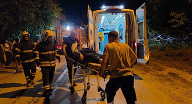 Adana'da evde çıkan yangında 1 kişi dumandan etkilendi