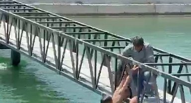 Adana'da sulama kanalında boğulma tehlikesi geçiren 2 kişi kurtarıldı