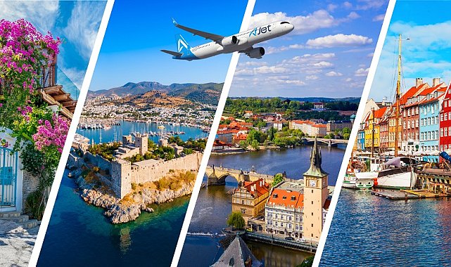 AJet, Bodrum'dan Avrupa'ya ilk seferini 27 Haziran'da yapacak