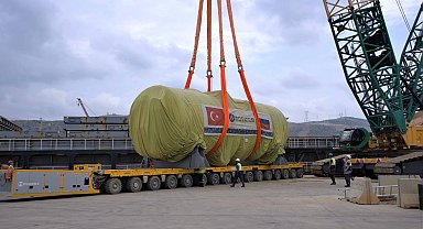 Akkuyu NGS'nin 4'üncü güç ünitesi için buhar jeneratörleri teslim edildi