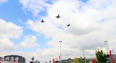 Aksaray Bilim Festivali, F-16 gösterisiyle başladı