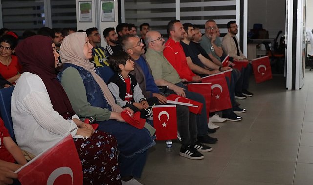 Artvin'de milli maç heyecanı