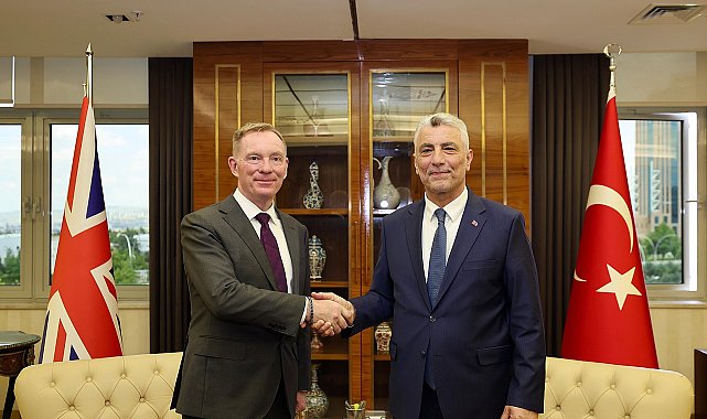 Bakan Bolat, Birleşik Krallık İş ve Ticaret Bakan Yardımcısı'nı kabul etti