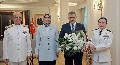 Bakan Çiftçi, Sahil Güvenlik heyetini kabul etti