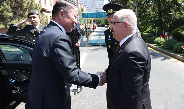 Bakan Güler, Moğol mevkidaşı Batlut ile bir araya geldi