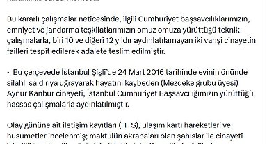 Bakan Gürlek: Aydınlatılamayan 2 cinayetin failleri yakalandı