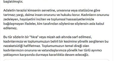 Bakan Gürlek: İş insanının kadınları hedef alan sözleri hakkında soruşturma başlatıldı