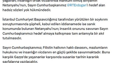 Bakan Gürlek: Netanyahu'nun, Cumhurbaşkanımızı hedef almaya kalkışması akıl tutulmasıdır