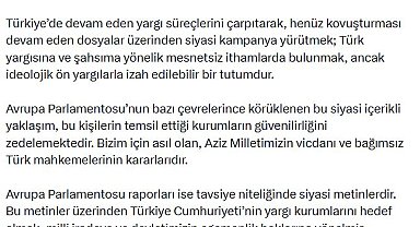 Bakan Gürlek: Türkiye'nin yargısını hedef almak beyhude bir çabadır