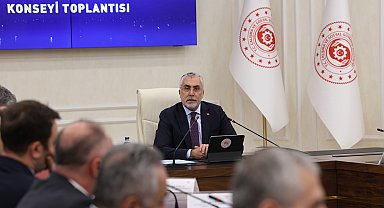 Bakan Işıkhan, 30'uncu Ulusal İş Sağlığı ve Güvenliği Konseyi Toplantısı'na başkanlık etti