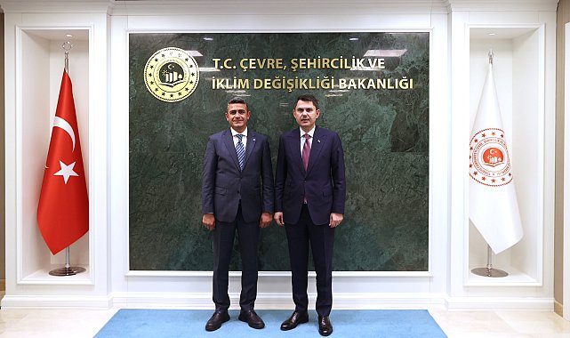Bakan Kurum, Haymana ve Gölbaşı belediye başkanlarını kabul etti