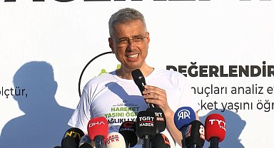 Bakan Memişoğlu: İnsanlarımızın sporla ve egzersizle bedenlerini korumasını istiyoruz