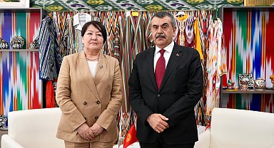 Bakan Tekin, Kırgızistan ve Azerbaycan eğitim bakanları ile görüştü