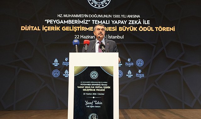 Bakan Tekin: Türkiye Yüzyılı Maarif Modeli programlarının odağına iyi insan olmayı yerleştirdik