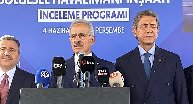 Bakan Uraloğlu: Bayburt-Gümüşhane Havalimanı'nı bu yıl bitmeden hizmete açacağız