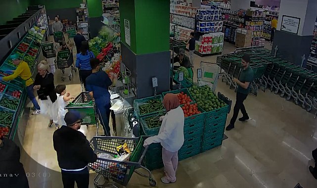Başakşehir'de marketteki müşterinin altın ve döviz dolu çantasını çalan 2 şüpheli tutuklandı