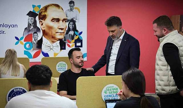 Başkan Biba, öğrencilerle bir araya geldi
