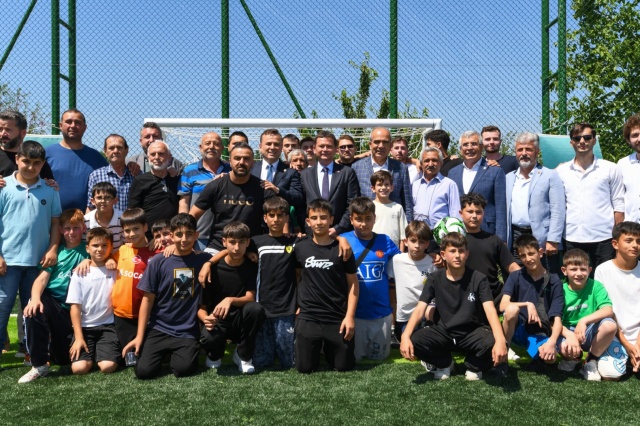 Başkan Erkan Aydın Osmangazi’yi Spor Tesisleriyle Donatıyor