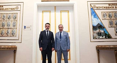 Başkanvekili Biba, Bülent Arınç’ı ağırladı