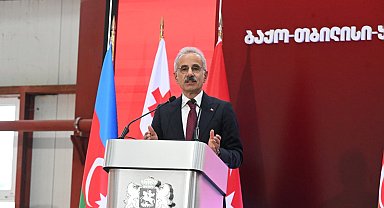 BTK Demir Yolu Hattı'nın tam kapasite işletimi için resmi açılış töreni düzenlendi