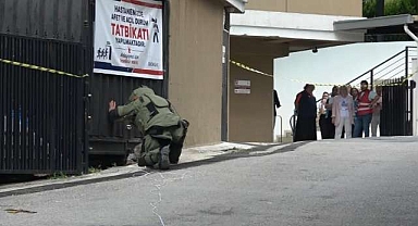 Bursa’da gerçeğini aratmayan bomba tatbikatı