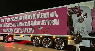 Bursa’da görenleri şaşkına çeviren doğum günü jesti