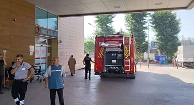Bursa’da hastanede yangın paniği!