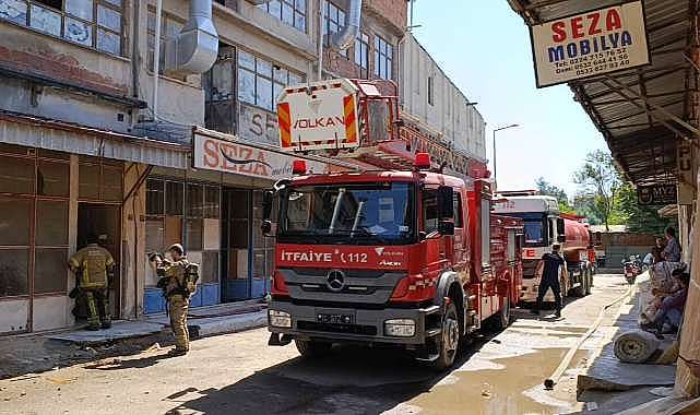 Bursa’da korkutan yangın