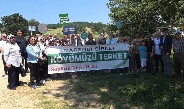 Bursa’da köylülerden maden tepkisi