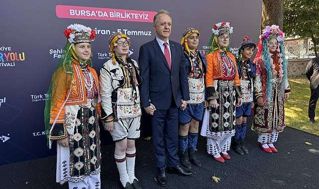 Bursa’da ‘Kültür Yolu Festivali’ başladı! 