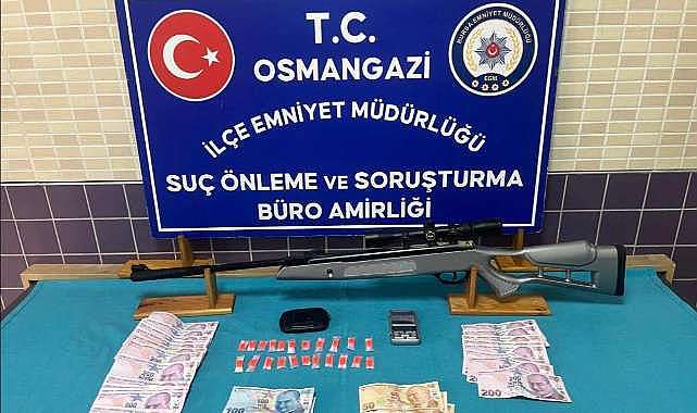 Bursa’da uyuşturucu operasyonu