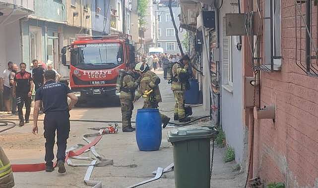 Bursa’da yangın paniği