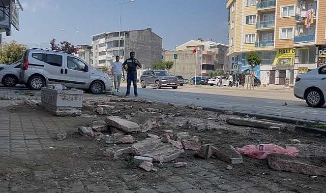 Bursa’da yaya geçidinde dehşet anları