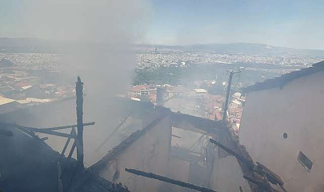 Bursa merkezde yangın!