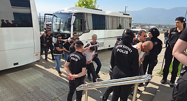 Bursa merkezli 4 ilde narkotik operasyonu; 23 şüpheli adliyede