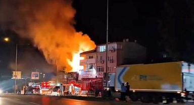 Bursa Nilüfer'de ev yangını