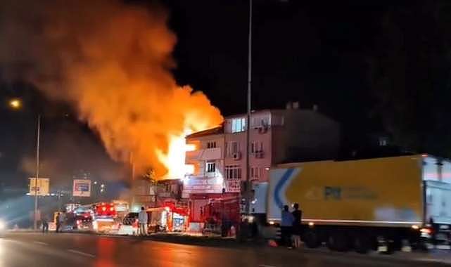 Bursa Nilüfer'de ev yangını