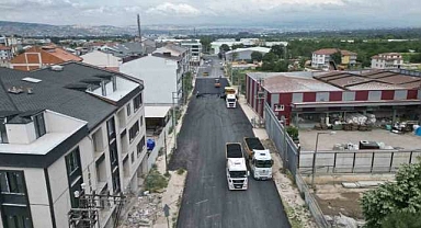 Bursa’nın o ilçesinde yollar yenileniyor!