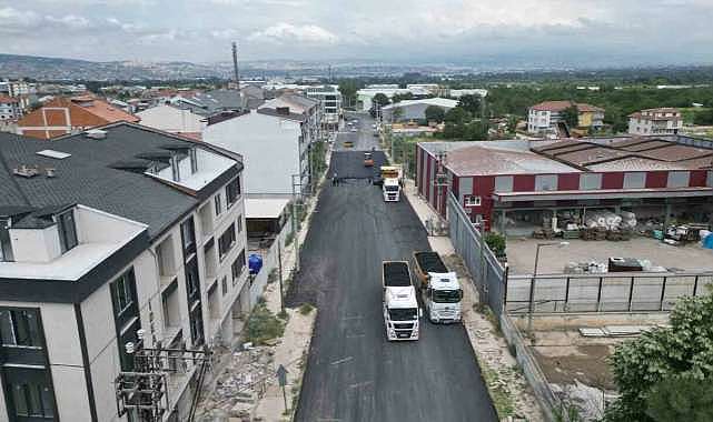 Bursa’nın o ilçesinde yollar yenileniyor!