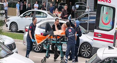 Bursa'daki bıçaklı 'yol verme' kavgasının 5 şüphelisi adliyede