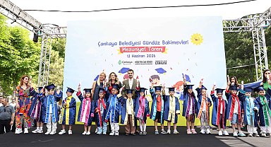 Çankaya Belediyesi kreşlerinde mezuniyet coşkusu