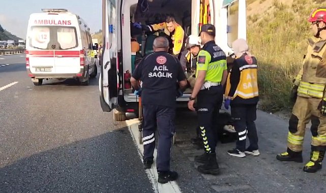 Çekmeköy Kuzey Marmara Otoyolu'nda kaza; 1'i bebek 3 kişi hayatını kaybetti -1